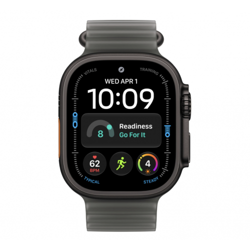 Apple Watch Ultra 4 GPS+Cellular, 49 мм, Black Titanium, Ocean Band (TransluBlack)